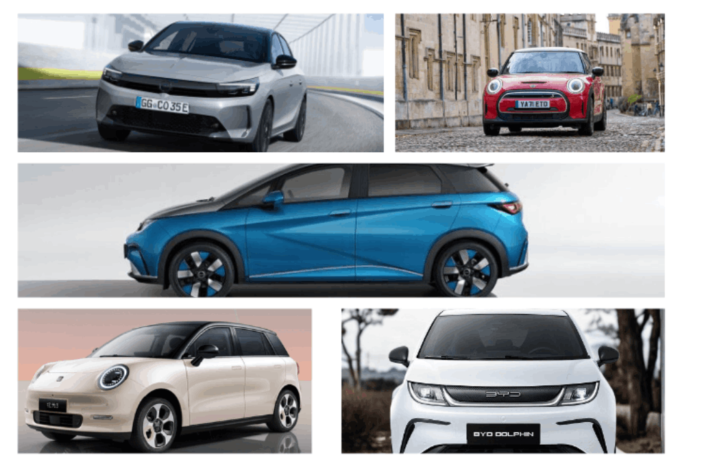 5 החשמליות הקטנות עם טווח הנסיעה הגדול ביותר בישראל 2025