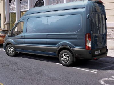 Ford - פורד - E-Transit פרופיל צד אחורי