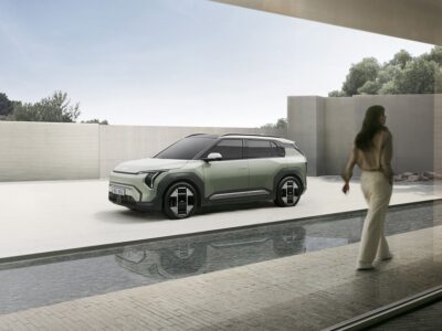 KIA EV3 ירוק בהיר