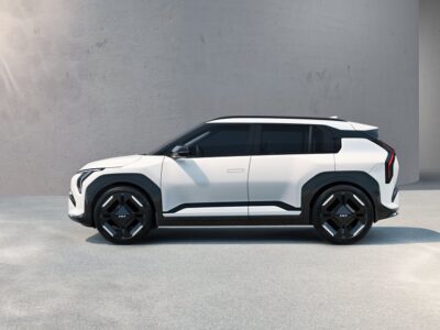 KIA EV3 פרופיל צד
