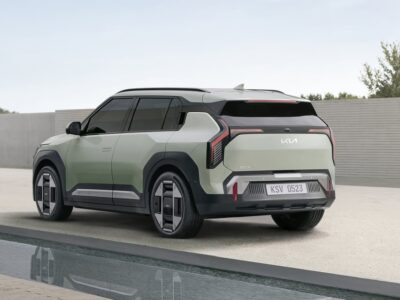 KIA EV3 זווית צד אחורי