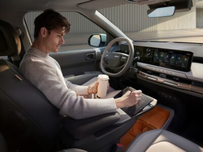 KIA EV3 סביבת נהג