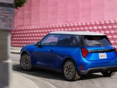 Mini Cooper זווית צד אחורי