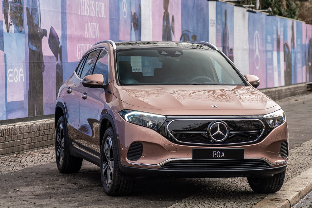 מרצדס EQA 250 Electric Art AMG Line (2021)