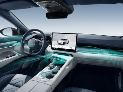 ZEEKR 001 סביבת נהג