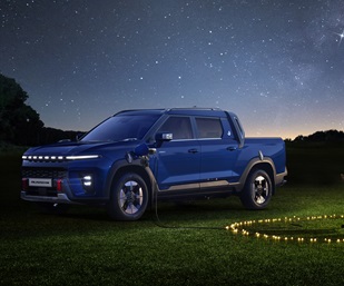 KGM MUSSO EV צבע כחול