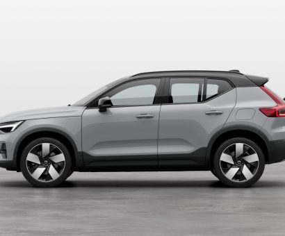 Rear-wheel drive, more range and faster charging for fully electric Volvo C40 and XC40 models