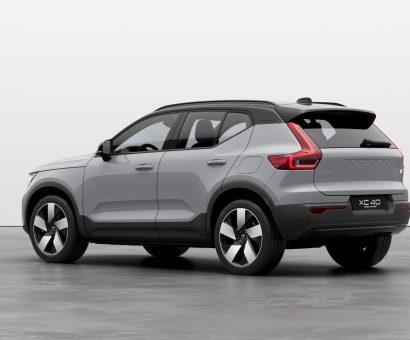 Rear-wheel drive, more range and faster charging for fully electric Volvo C40 and XC40 models